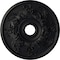 Ekena Millwork Acanthus Twist Ceiling Medallion (Canopies up to 8 3/8"), 23 5/8"OD x 4 5/8"ID x 1 7/8"P, Steel Gray CM23ACSGS - alternate 1